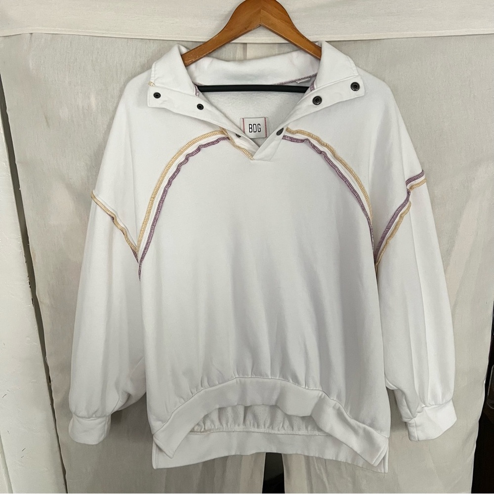 SOLD 🛑 BDG Urban Outfitters Ted Popover Sweatshirt - Picture 5 of 11
